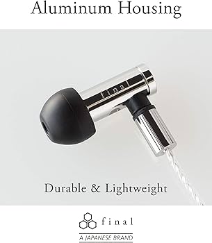 Amazon.com: Final E5000 in Ear Isolating Earphones, 6.4mm Dynamic