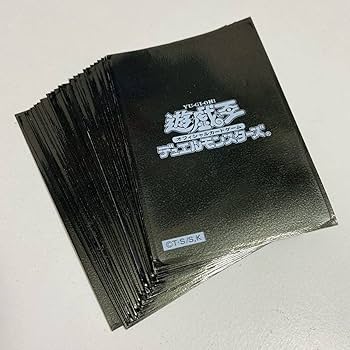 遊戯王 スリーブ 初期ロゴ デラックスセット封入 50枚 遊戯王 スリーブ