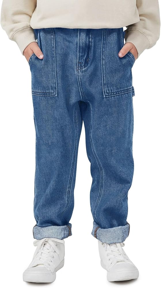 HELLO LUPO Brooks Trousers - Blue Denim