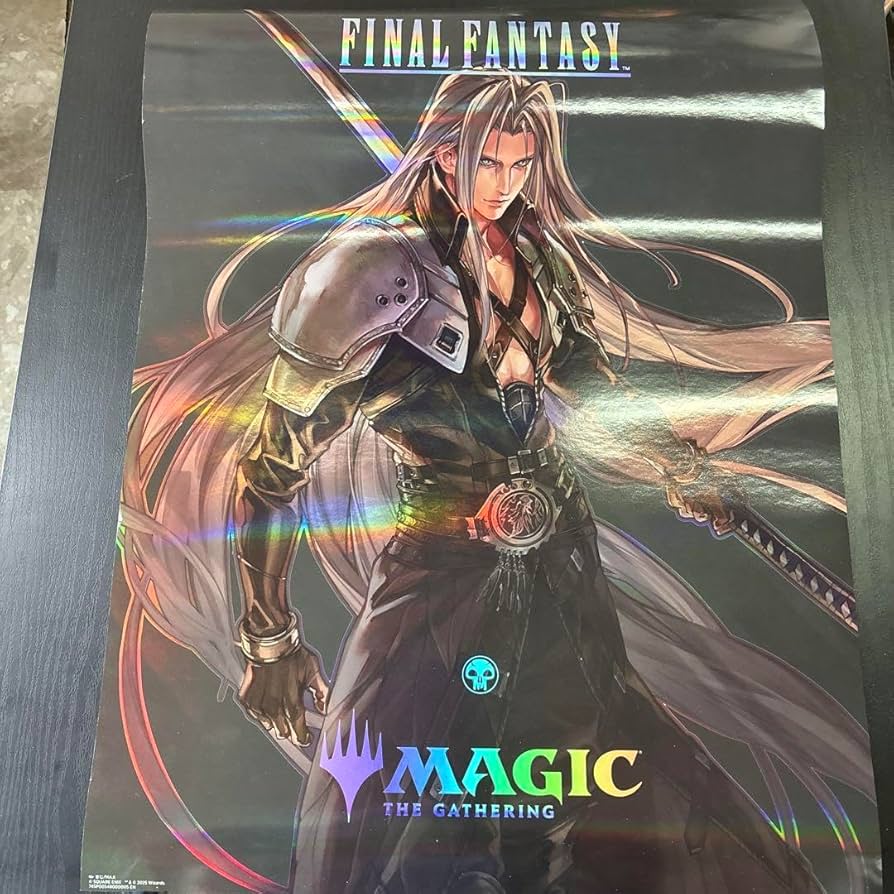 MTG ファイナルファンタジー FOILポスター MTG ファイナルファンタジー