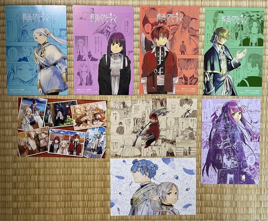 葬送のフリーレン Blu-ray全巻 色紙全種 全巻購入特典付 葬送の