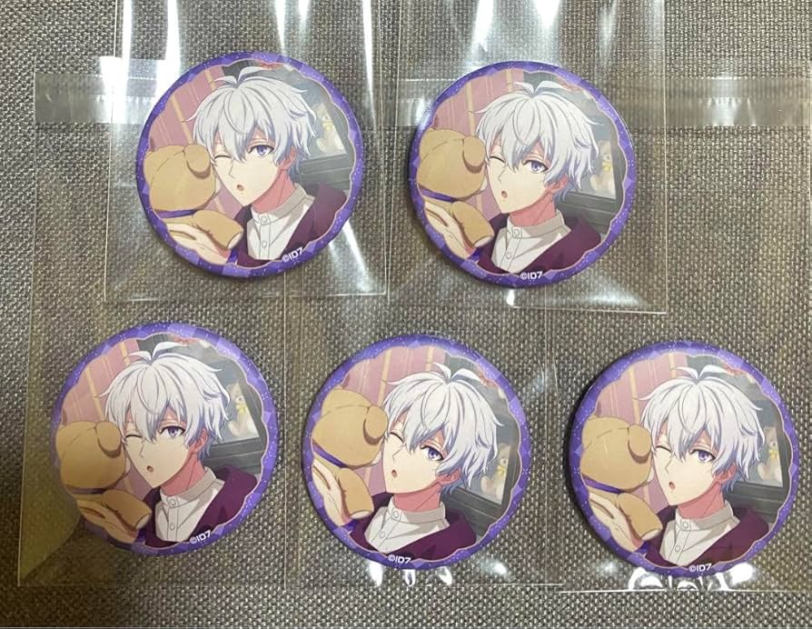 アイナナ 逢坂壮五 缶バッジ ハート缶バッジ バレンタイン アイド