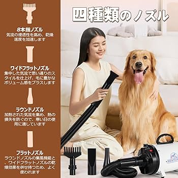 Amazon | NEWTRY ペットドライヤー 犬用 ペット用 ドライヤー ブロワー