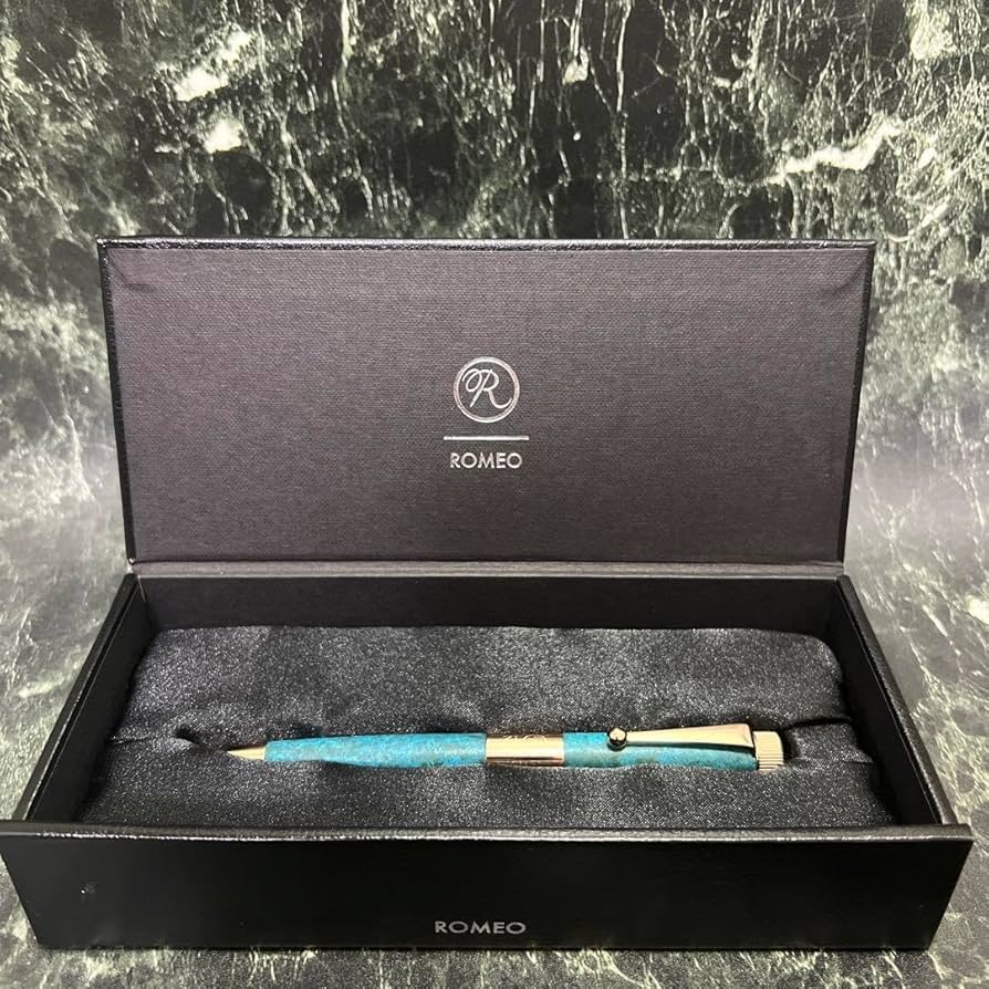 ロメオ no.3 細軸 斑紋ガス青銅色 伊東屋 限定 ROMEO No.3 ボールペン