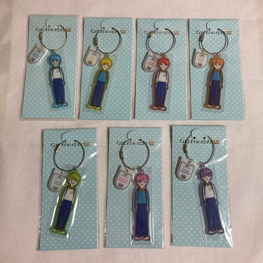 なにわ男子 なにわのにわ ASIA アクリルキーホルダー ビジュアル解禁