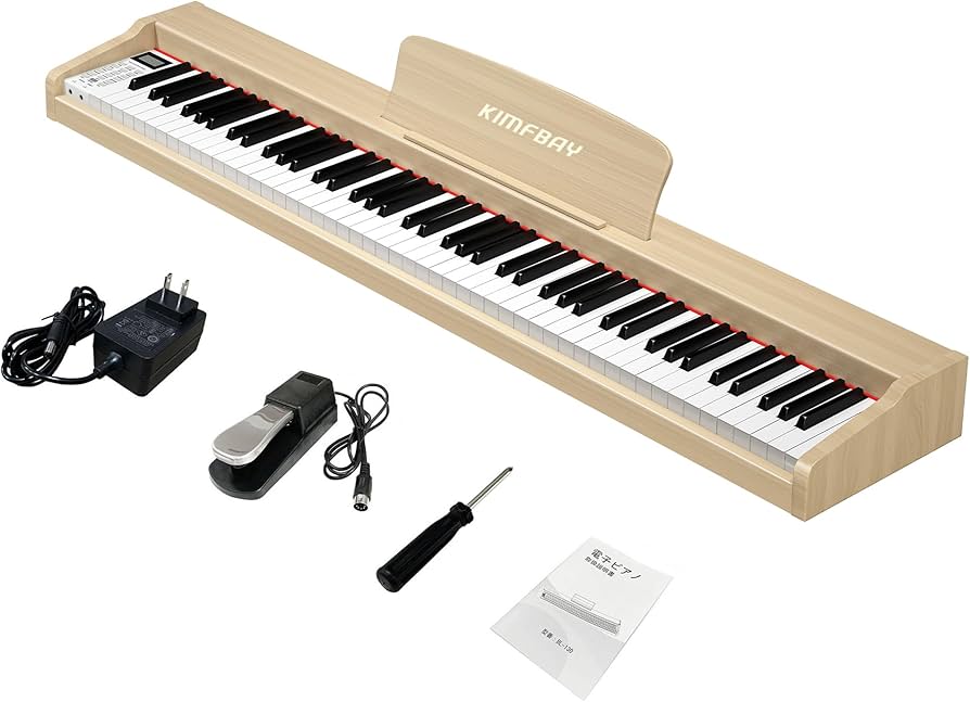 電子ピアノ 88鍵盤 ペダル付き 木製 電子 ピアノ 88鍵 携帯 初心者