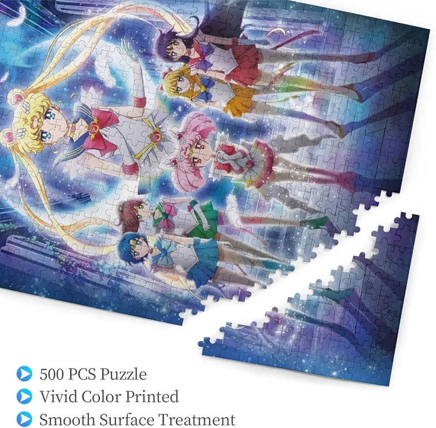 Amazon.co.jp: 美少女戦士セーラームーン アニメ ジグソーパズル 500