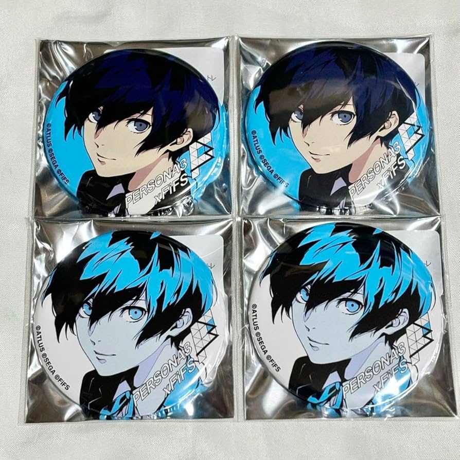 ペルソナ ライブ Q番シアターへようこそ 缶バッジ 主人公 結城理