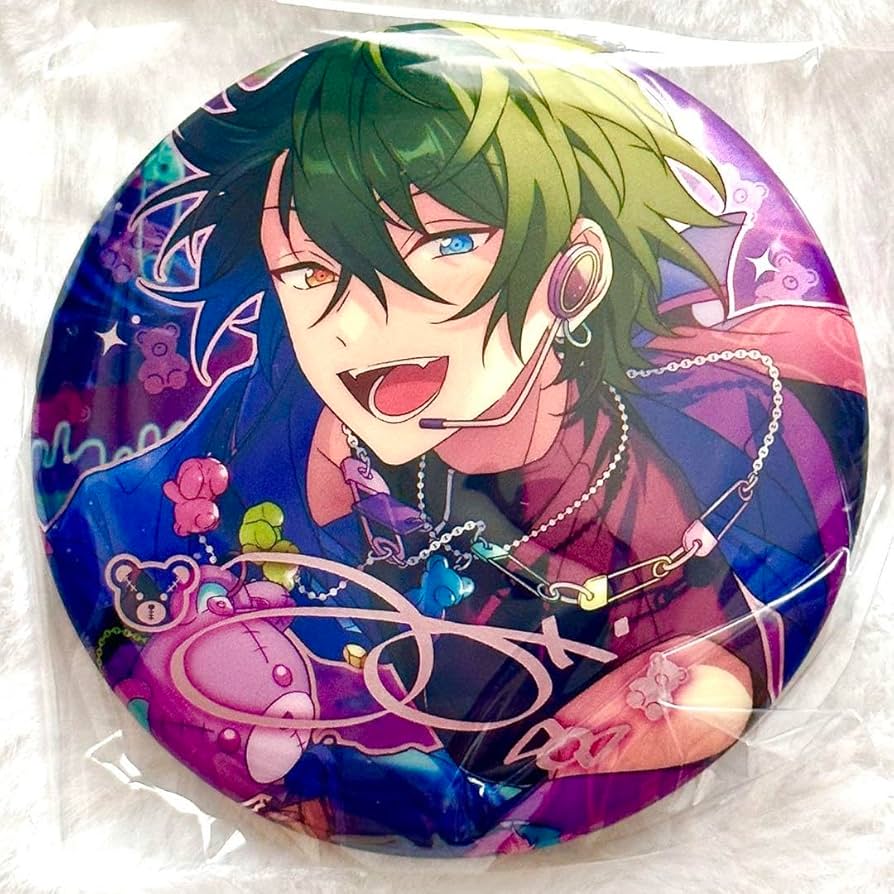 あんスタ 影片みか 願望缶 影片みか あんスタ 缶バッジ ハート 願望