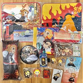 Amazon.co.jp: 煉獄杏寿郎 グッズ まとめ売り 15点 鬼滅 : おもちゃ
