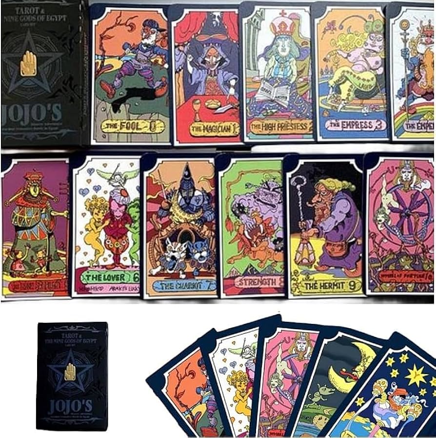 4パック ジョジョの奇妙な冒険 ABCカード タロットカードエディション