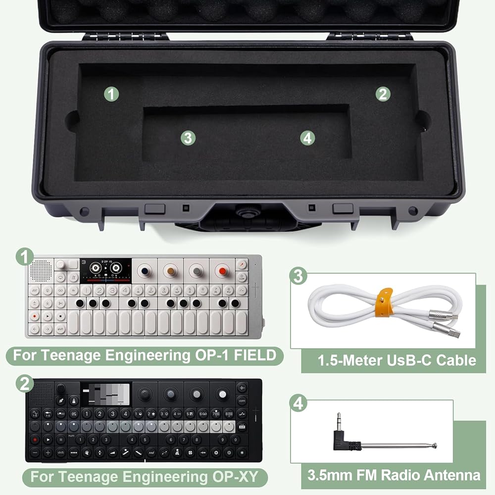 Amazon.com: Hard Shell Case for Teenage Engineering OP-1 Field/ OP