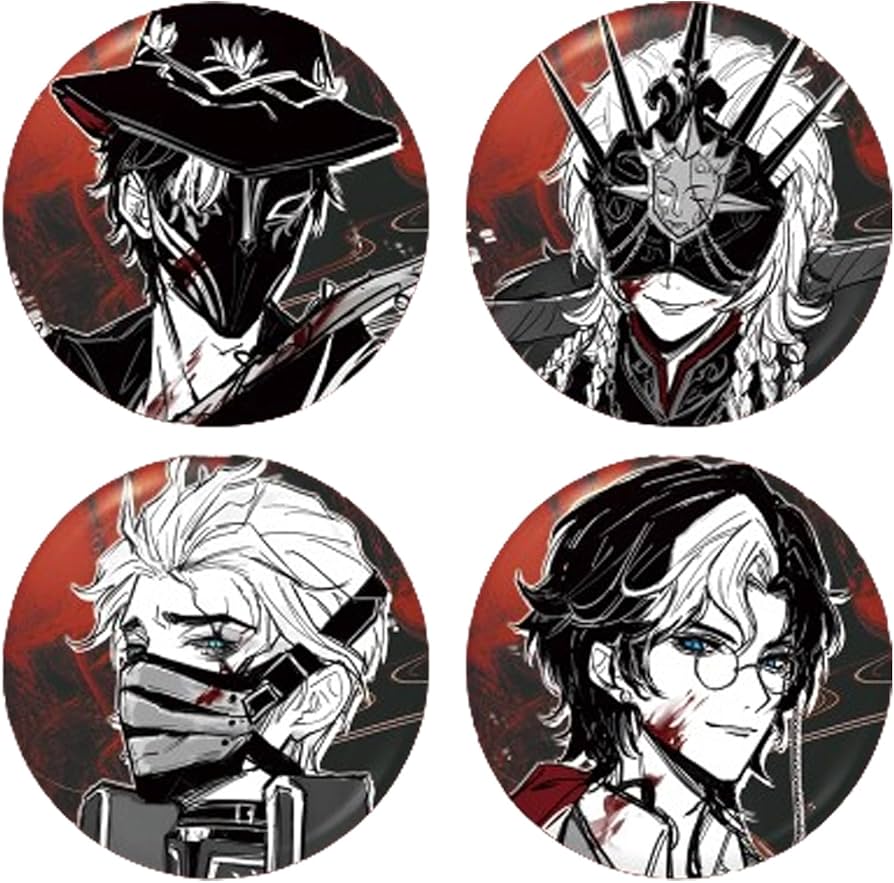 第五人格 CHARACTER DAY 缶バッジ① 夜の番人 20点セット 第