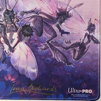 MTG 魔法の林檎のエリエット プレイマット シリアル・サイン入り MTG