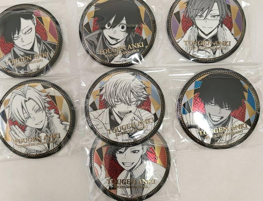 桃華月詠 TSUTAYA 缶バッジ 原作絵 桃源暗鬼 Amazon.co.jp: 桃華月詠