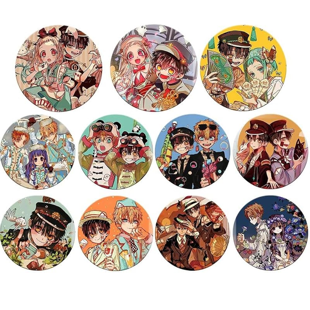 地縛少年花子くん 缶バッジ 花子くん 寧々 源光 源輝 ミツバ もっけ