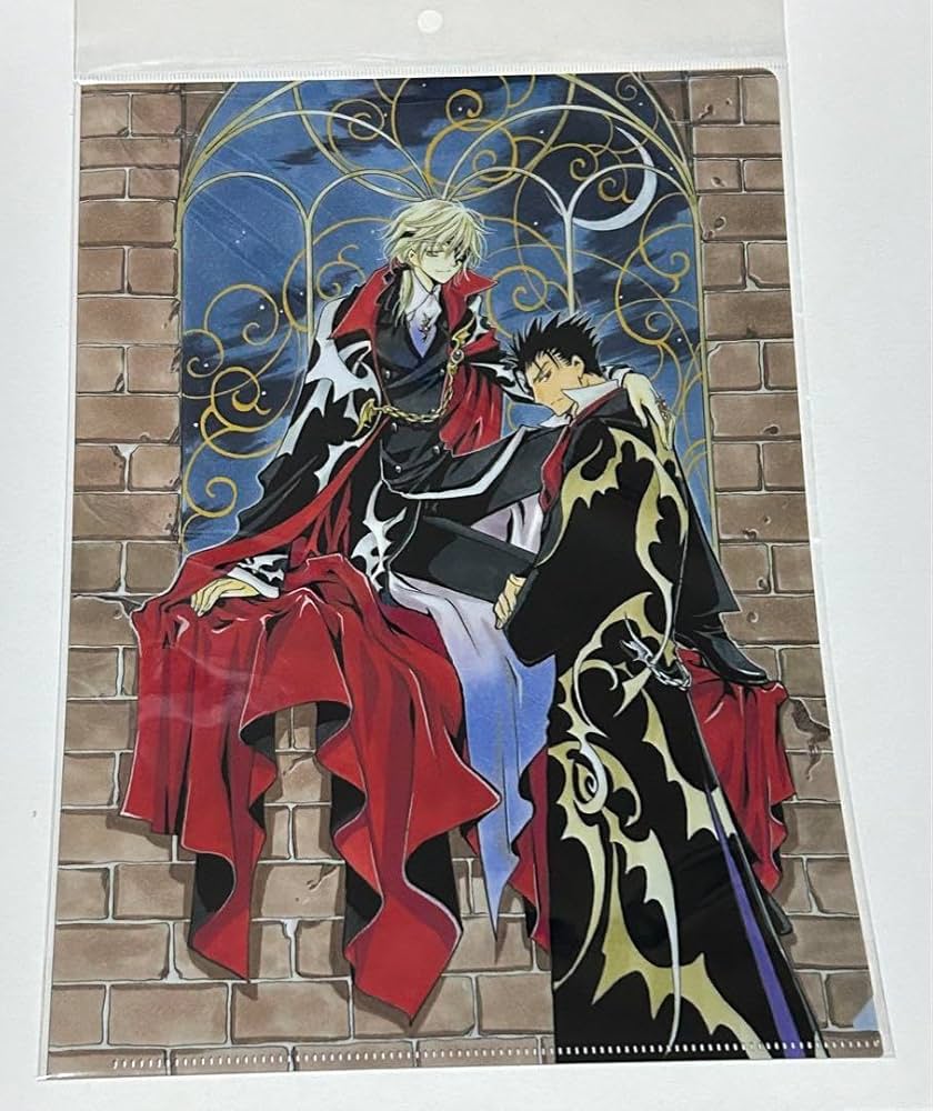 Amazon.co.jp: CLAMP展 クリアファイル ツバサ ファイ 黒鋼 : 文房具