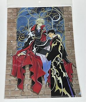 Amazon.co.jp: CLAMP展 クリアファイル ツバサ ファイ 黒鋼 : 文房具