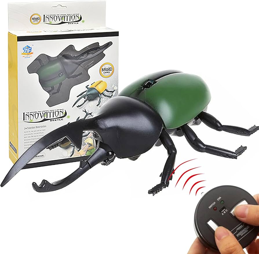 Amazon | 【まるで本物!リアルに動く!】 昆虫 ラジコン クワガタ 擬似