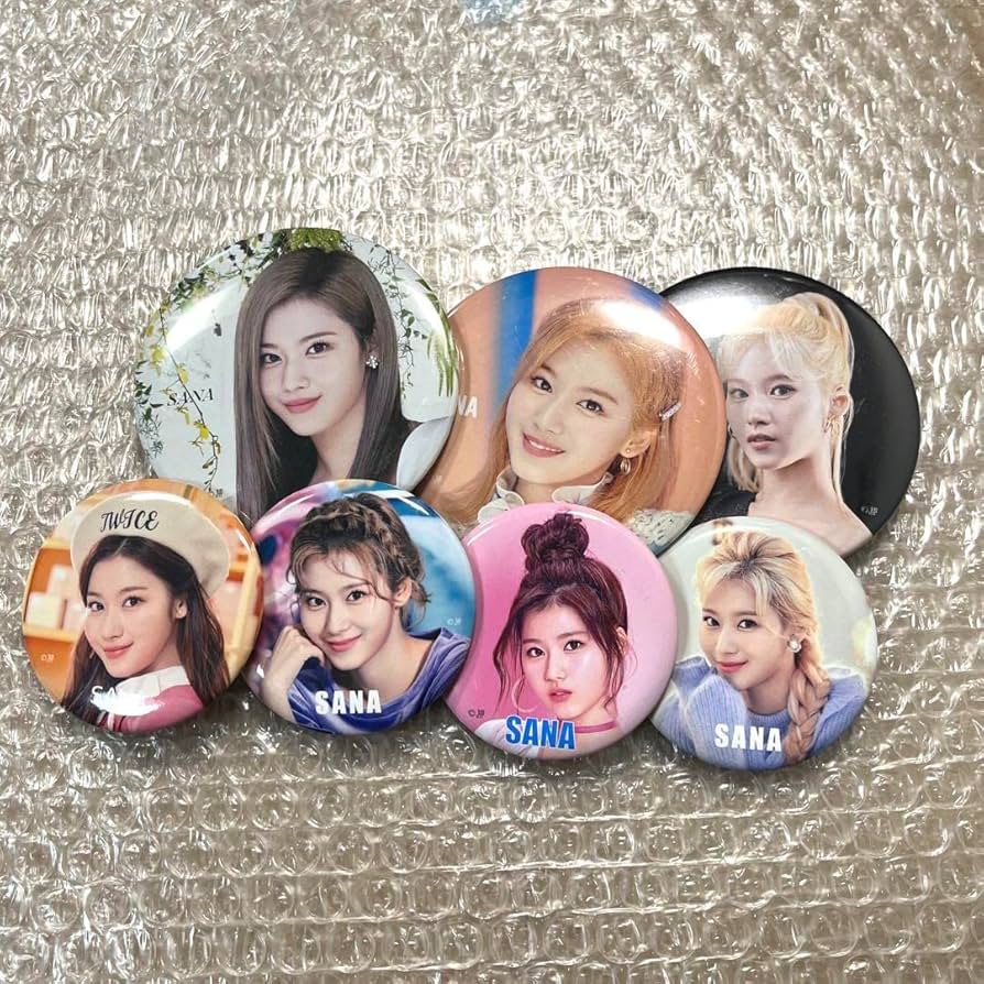 TWICE サナ 缶バッジ 缶バッチ 痛バ まとめ売り twice サナ 痛バ 缶