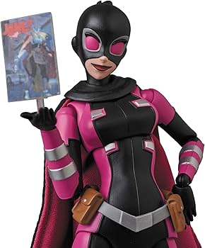 Amazon.com: Medicom MAFEX Mafekkusu No.083 Evil Gwen Pool Height