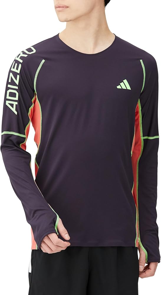 Amazon | [アディダス] ランニング 長袖 Tシャツ EKIDEN 長袖 メンズ