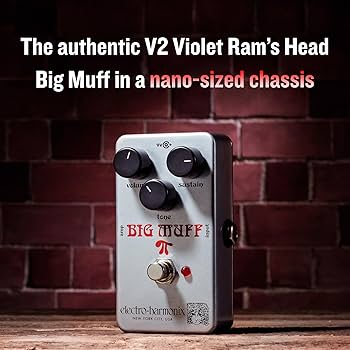 Amazon.com: Electro-Harmonix Ram's Head Big Muff Pi Fuzz Pedal