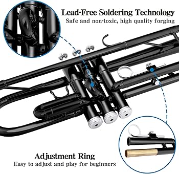 Amazon | SLADE BBトランペット 真鍮楽器 標準真鍮トランペットセット