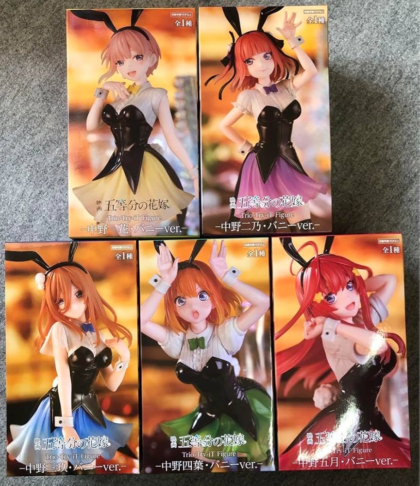 五等分の花嫁 一花 二乃 三玖 四葉 五月 全員 まとめ売り