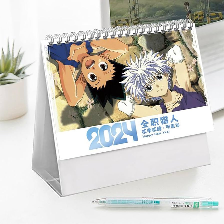 希少 未使用 HUNTER×HUNTER ハンターハンター カレンダー2003