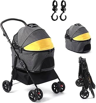 Amazon.co.jp: MEGANEKO ペットカート 分離型 折りたたみ 犬用カート