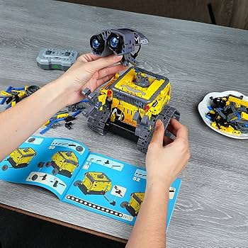 Amazon.com: HOGOKIDS Robot Building Toys for Kids - 5 in 1 Remote