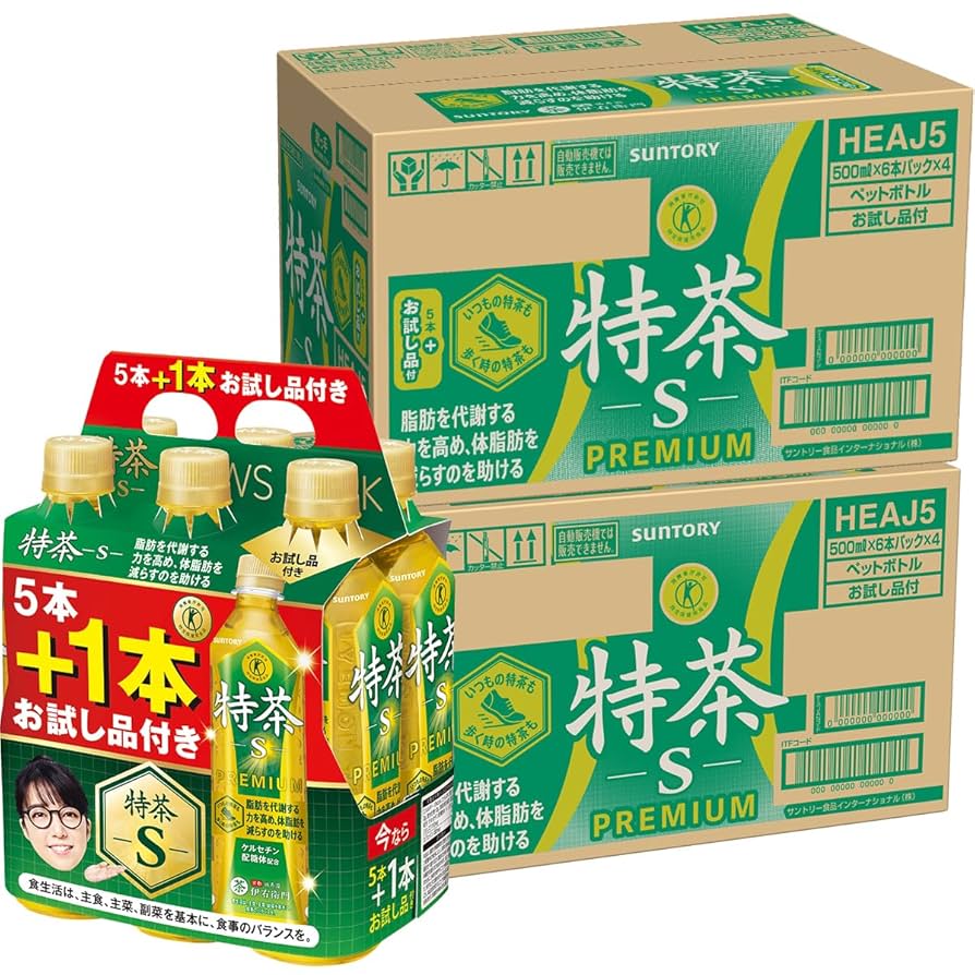 SUNTORY 伊右衛門 特茶 S PREMIUM 500ml×24本×3ケース SUNTORY