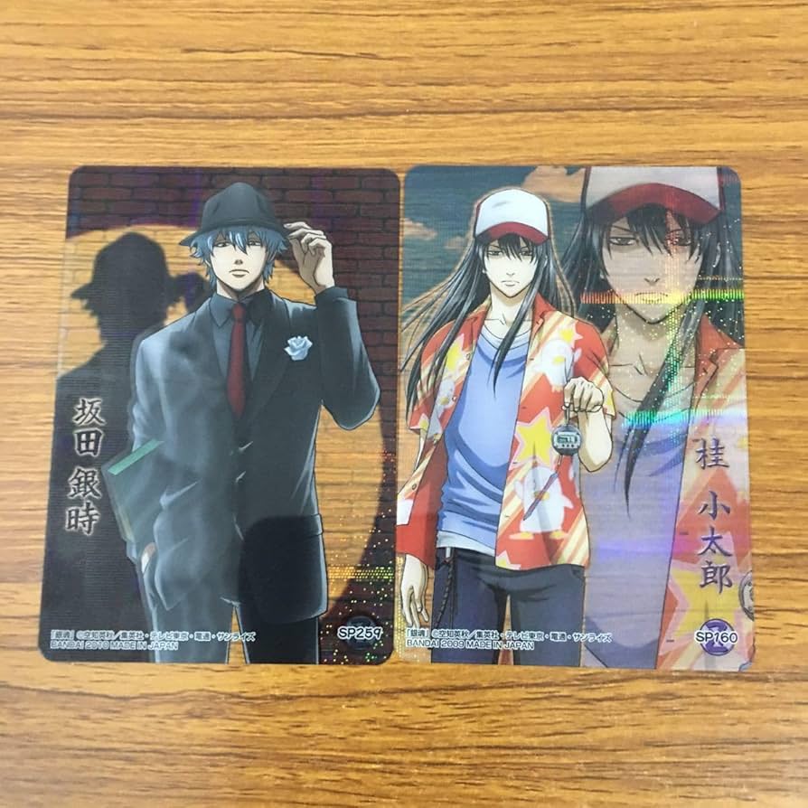 銀魂 クリアカード 坂田銀時 桂小太郎