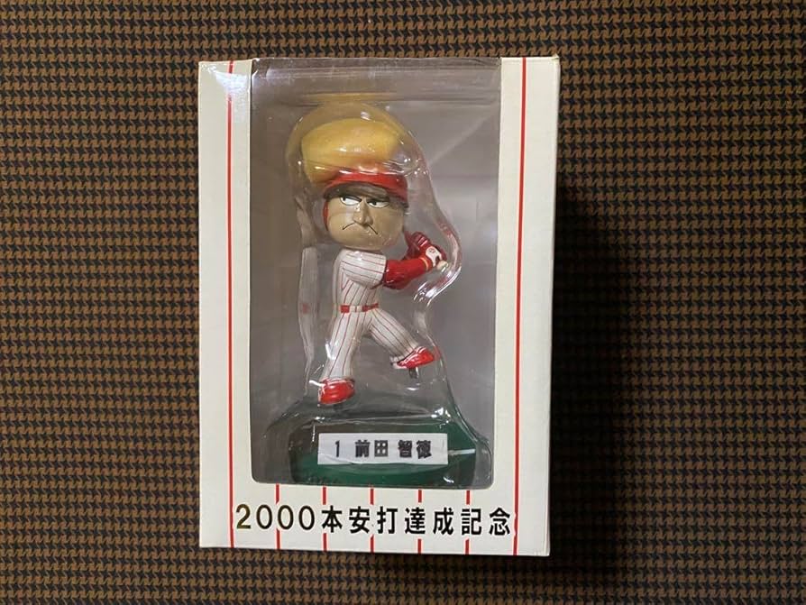 広島東洋カープ 前田智徳 2000本安打記念フィギュア グッズ優勝引退黒田