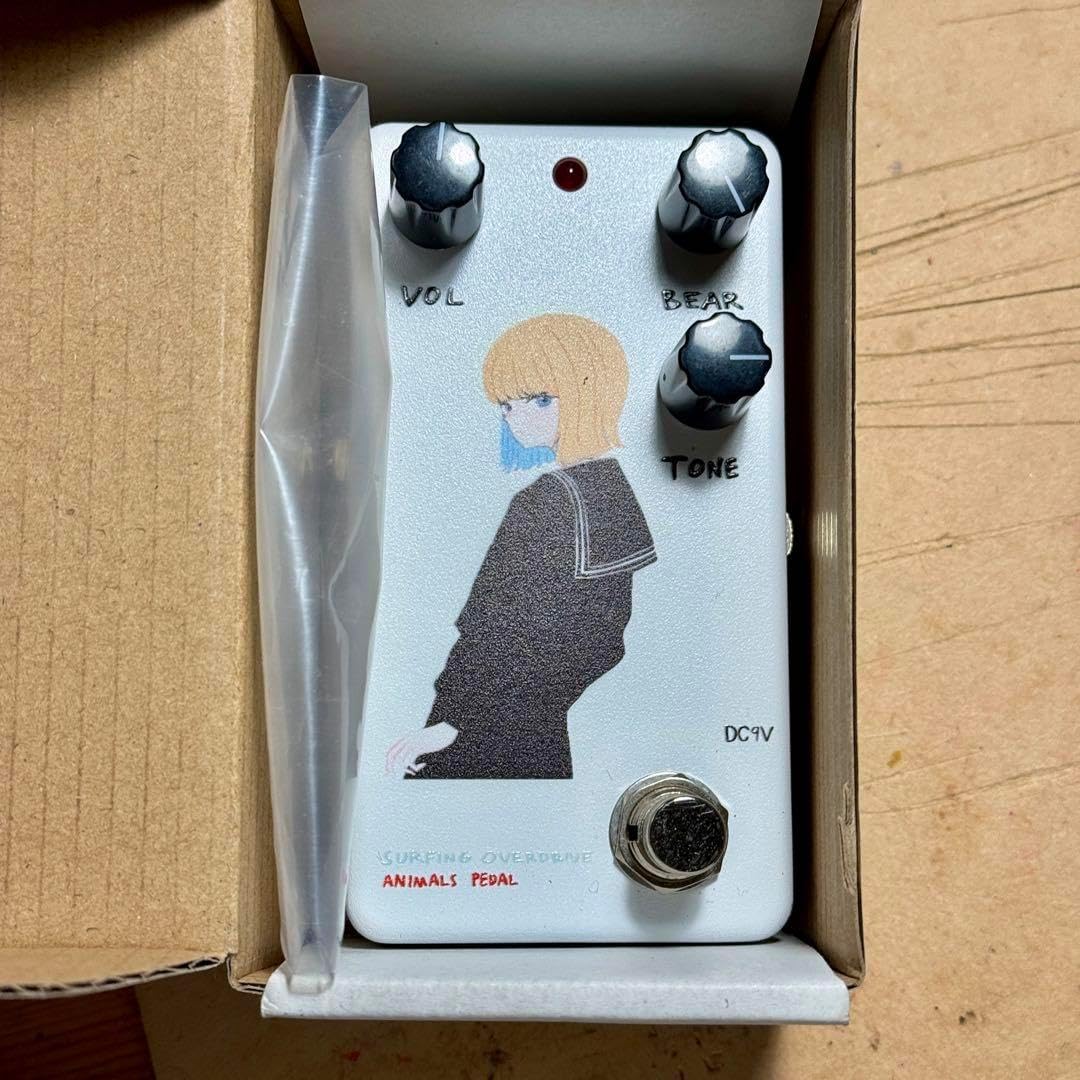 ANIMALS PEDAL 黒セーラー Surfing Bear OD エフェクター】Animals