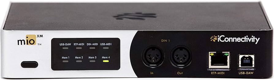 Amazon.com: iConnectivity Interface with 4 in x 4 Out 5-pin DIN