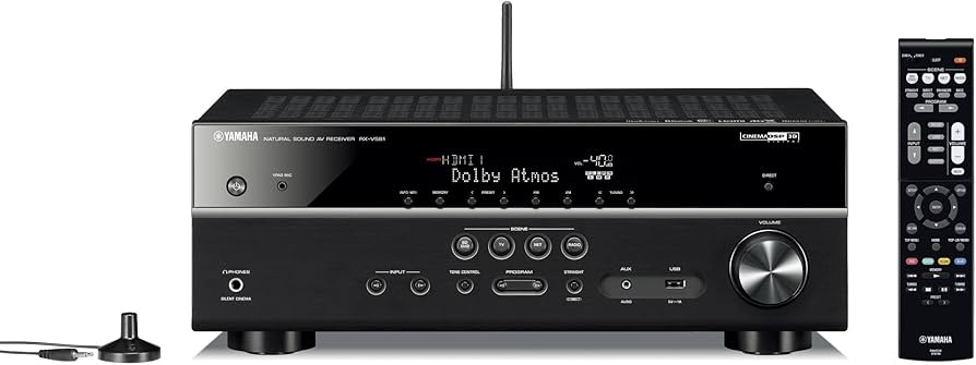 YAMAHA AVアンプ RX-V581 超美品・快調・リモコン付き・人気機種