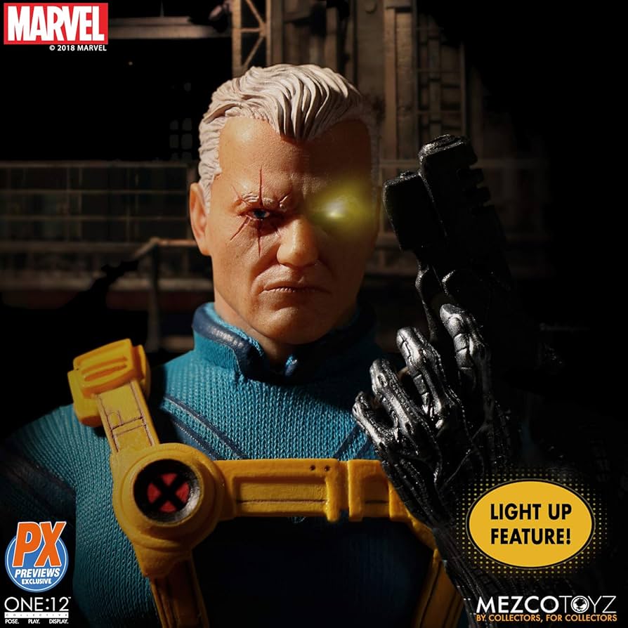 Amazon.co.jp: Mezco One : 12 Collective: マーベルケーブル (X-MEN