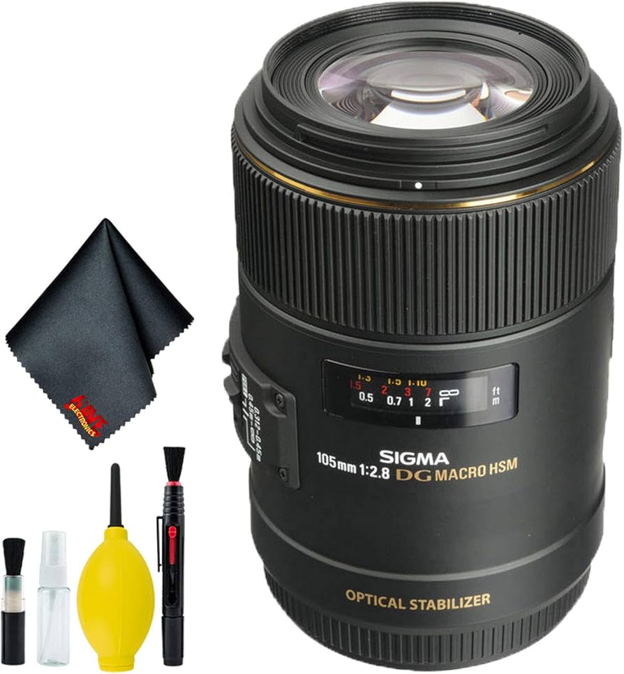 Amazon.com : Sigma 105mm f/2.8 EX DG OS HSM Macro Lens for Canon