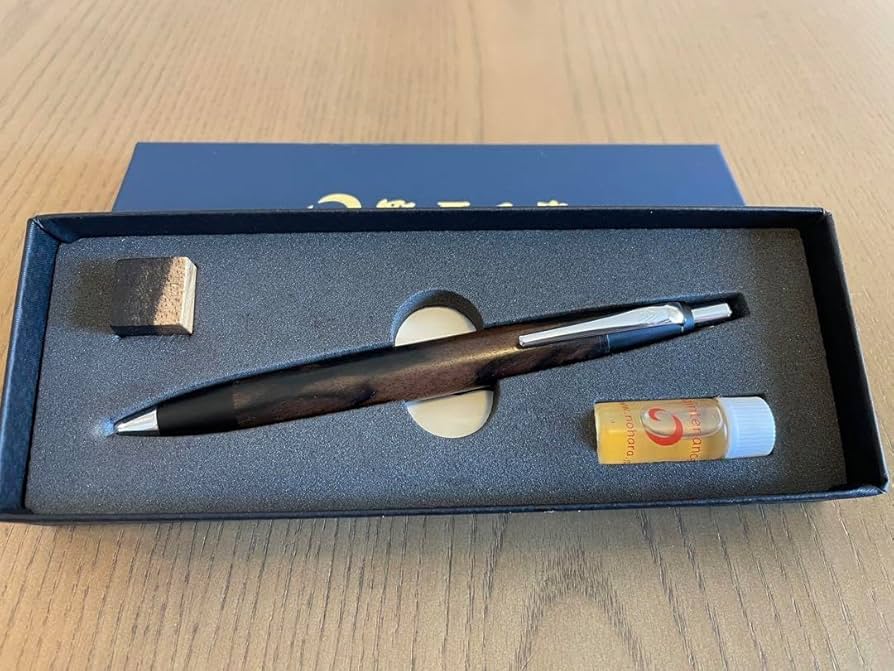 野原工芸 ハカランダ スリムボールペン(シルバー) 【公式通販】