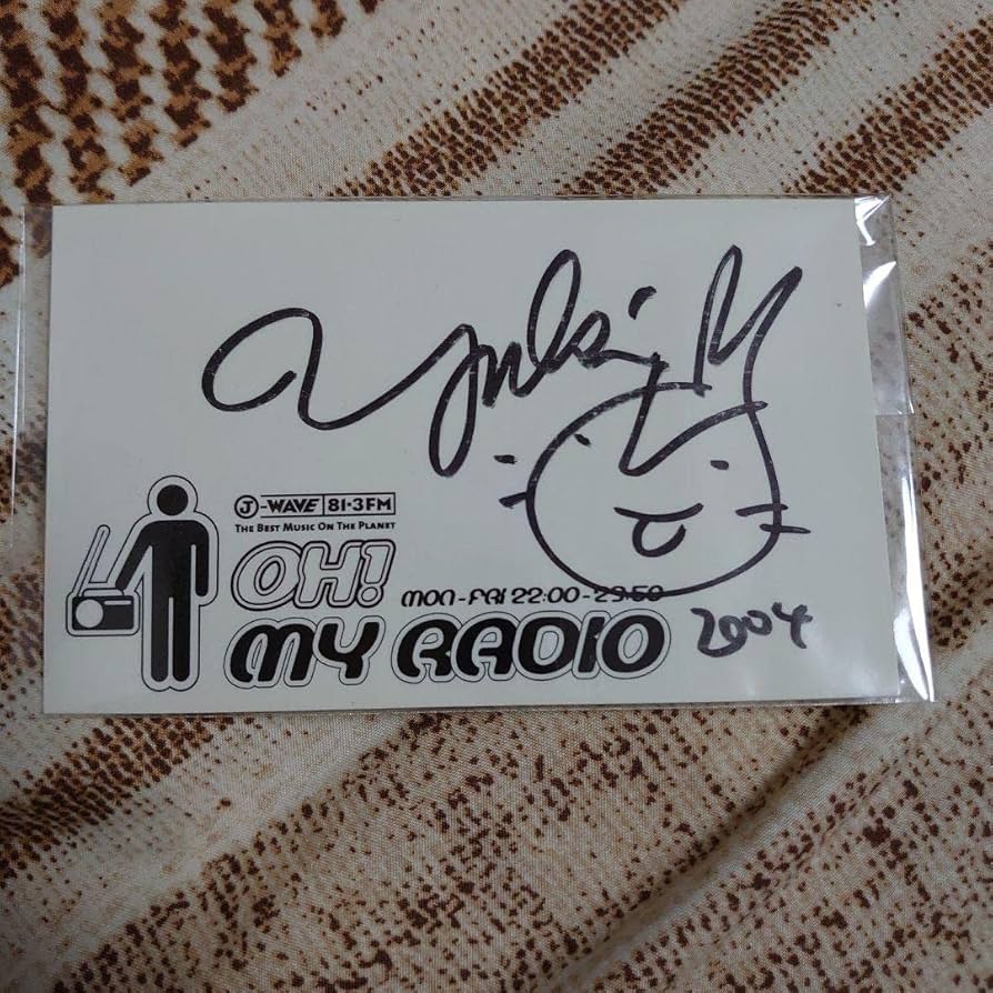 YUKI SOUNDS OF TWENTY 2022 直筆サイン YUKI SOUNDS OF TWENTY 2022