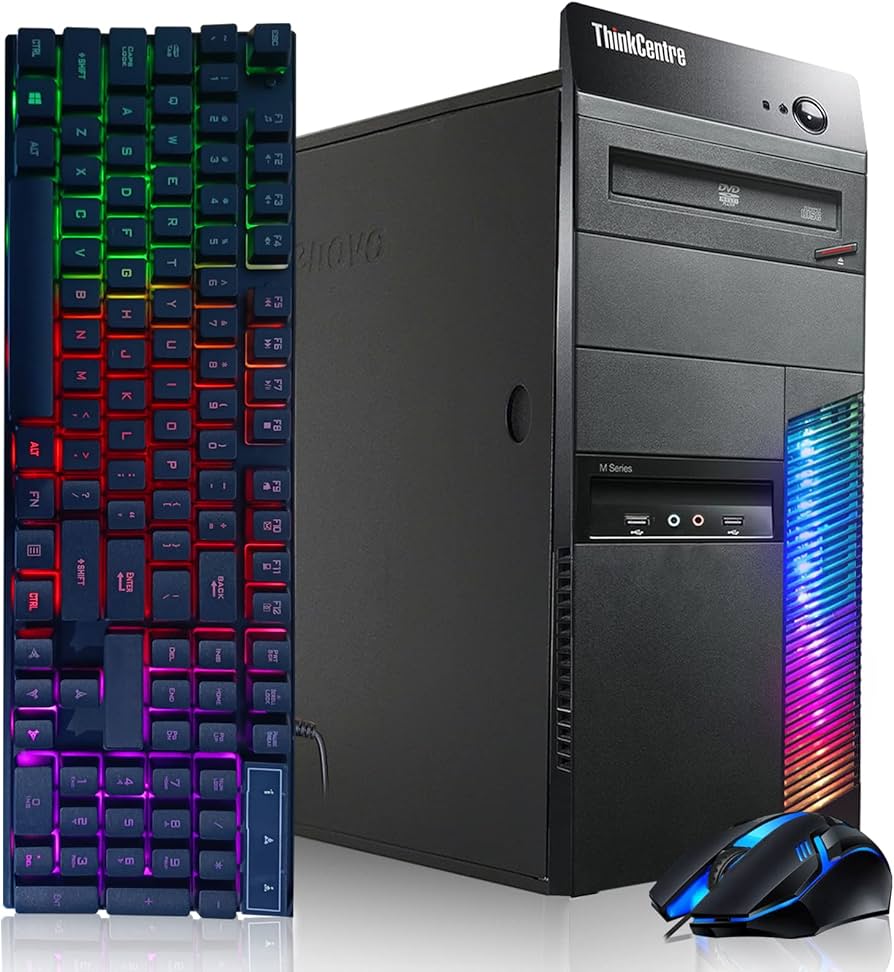 Amazon.com: Lenovo Gaming PC Desktop Computer - Intel Quad I5 up