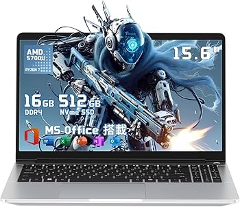 Amazon.co.jp: SERYUB ノートパソコン AMD Ryzen 7 5700U 8コア16