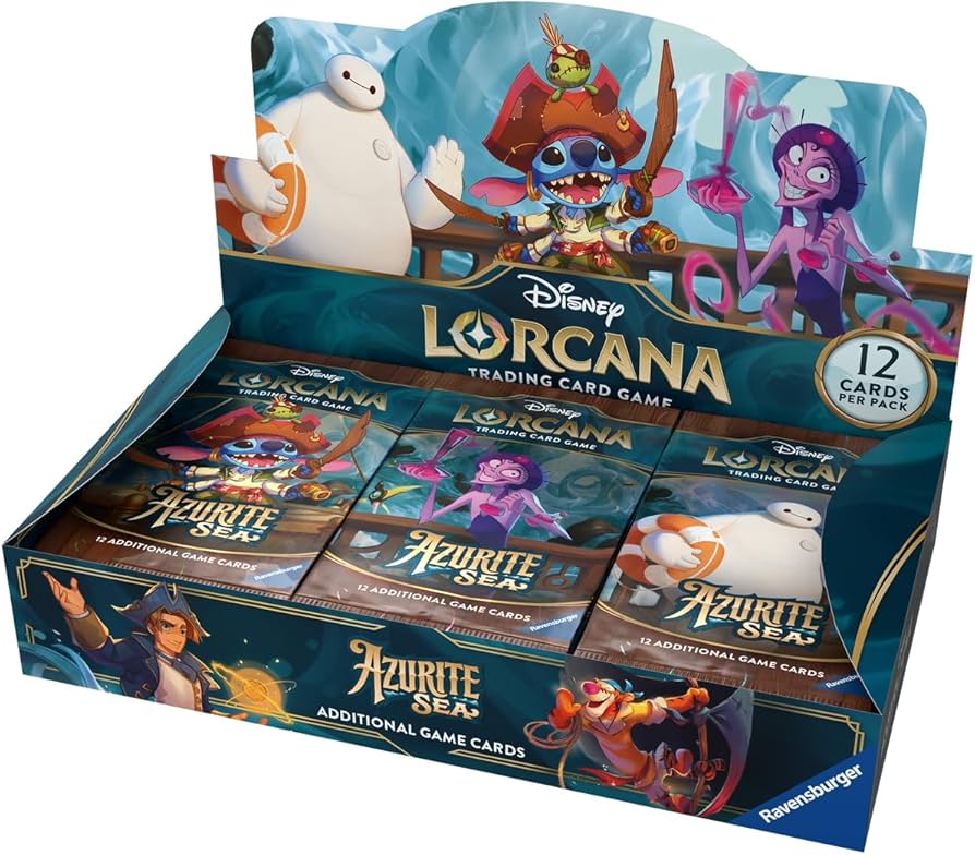 Amazon.com: Ravensburger Disney Lorcana TCG: Azurite Sea Booster