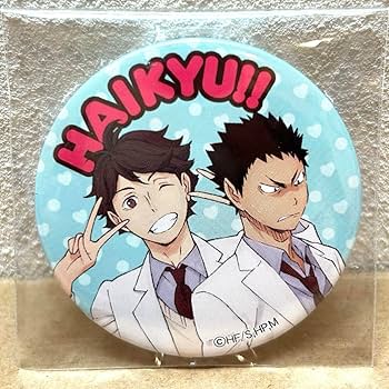 ハイキュー!! 及川さんのバレンタインチョコセット 缶バッジ