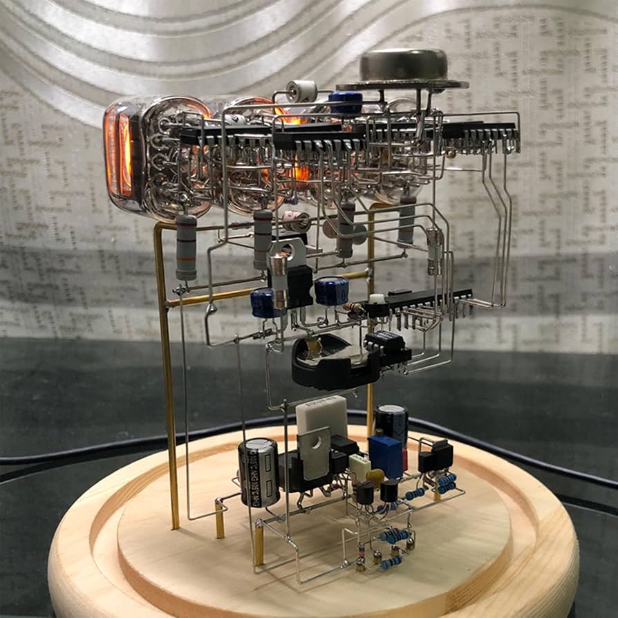 Amazon.co.jp: クラシック ヴィンテージ IN-12 ニキシー管 時計 キット