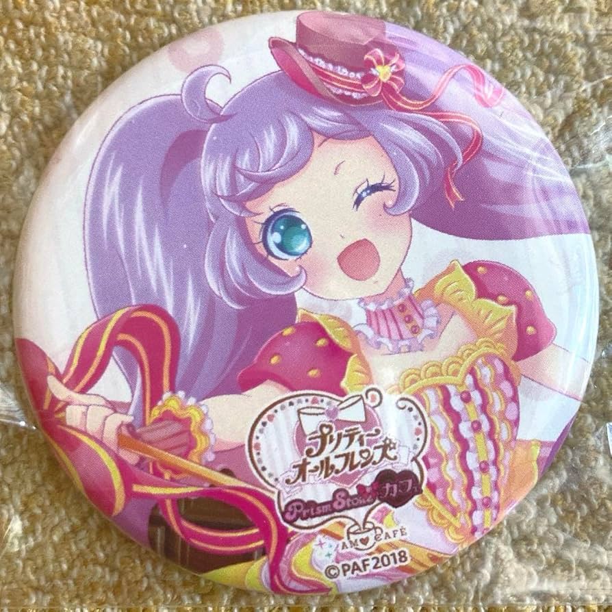 プリパラ 注文 らぁらバースデー缶バッジ 真中らぁら プリパラ 真中ら