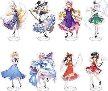 Amazon.co.jp: 東方 周辺 アクリルスタンド 魂魄妖夢 十六夜咲夜 霧雨