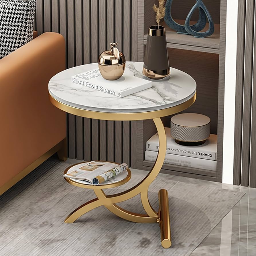 GARTガルト/クラシックデザイン大理石リビングテーブルChikeチケ【W100